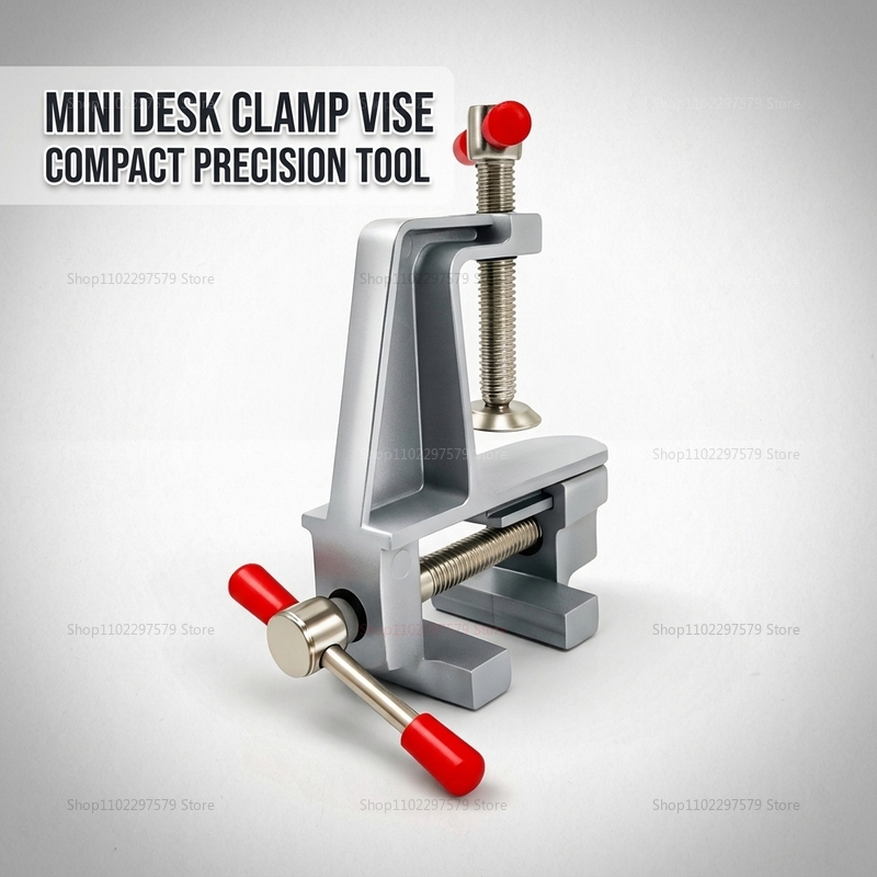 Diy Electronics Bench - Penjepit Meja Mini Aluminium untuk Kerajinan