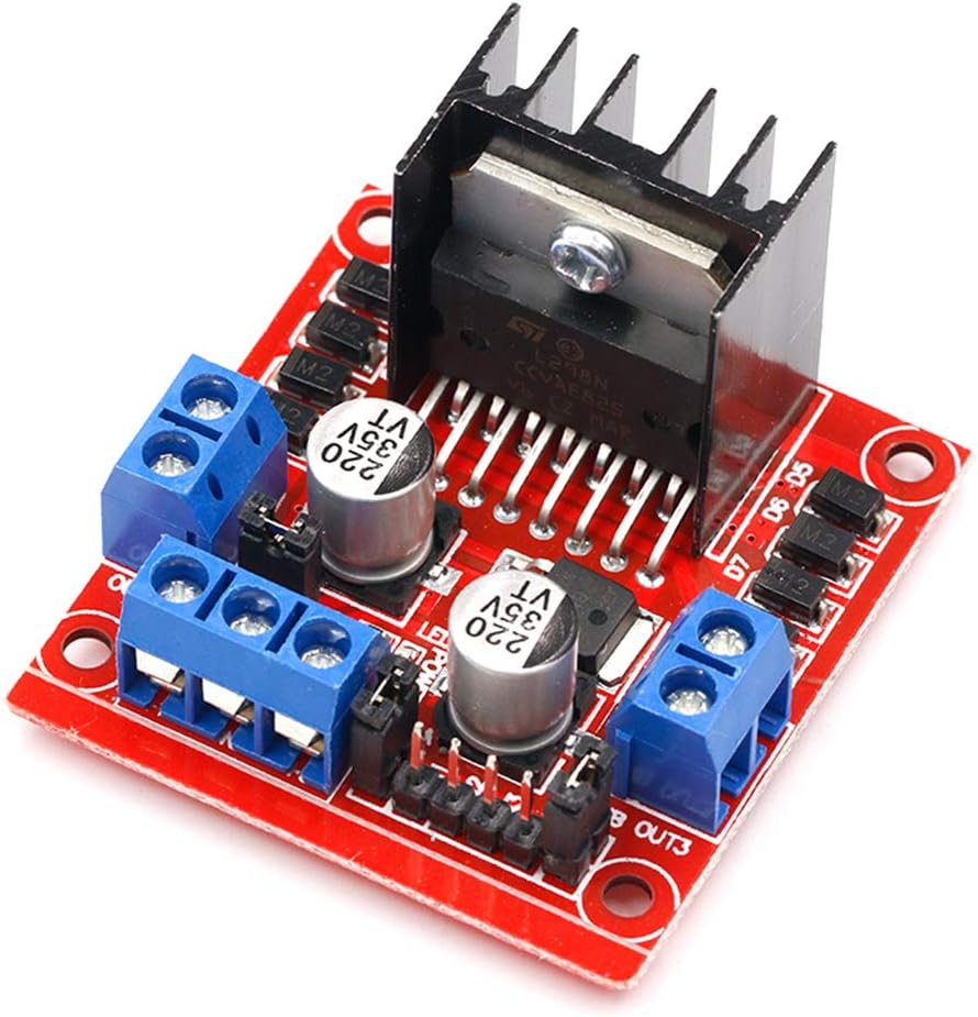 L298N Motor Driver - L298N papan pengontrol Drive Motor DC