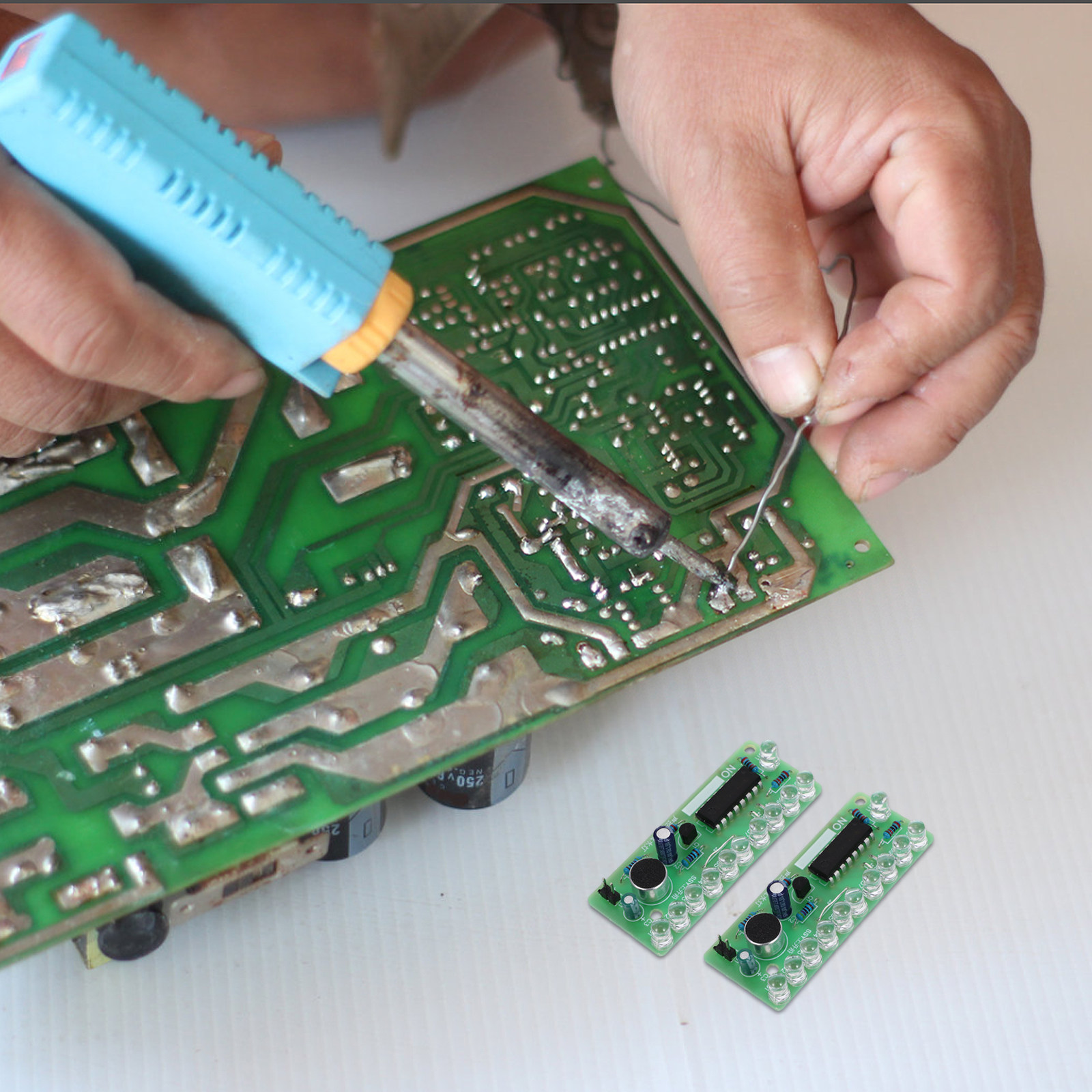 Diy For Electronics - 2Set Kit Solder Lampu LED Kontrol