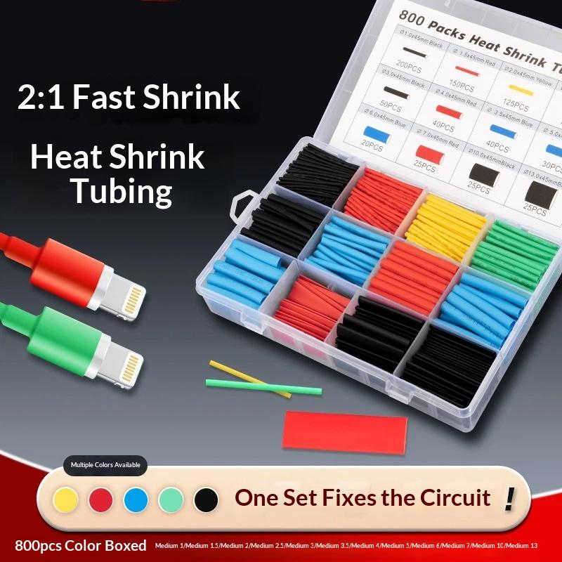 Heat Shrink Tubing - Kit Selongsong Isolasi Listrik Tahan Panas