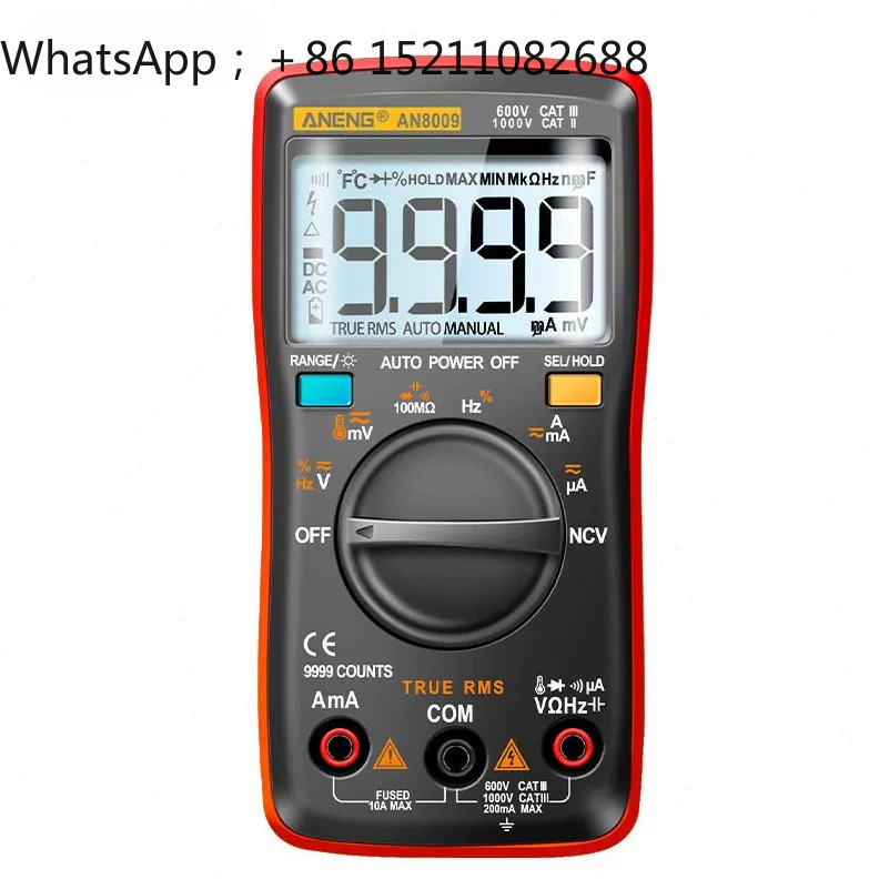 Multimeter Digital - Multimeter digital presisi LLY dengan tampilan