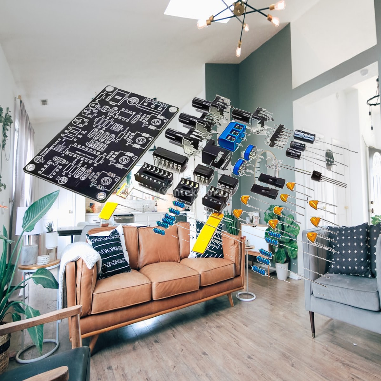 Diy Home Electronics Lab - Kit Elektronik DIY Modul Genggam untuk