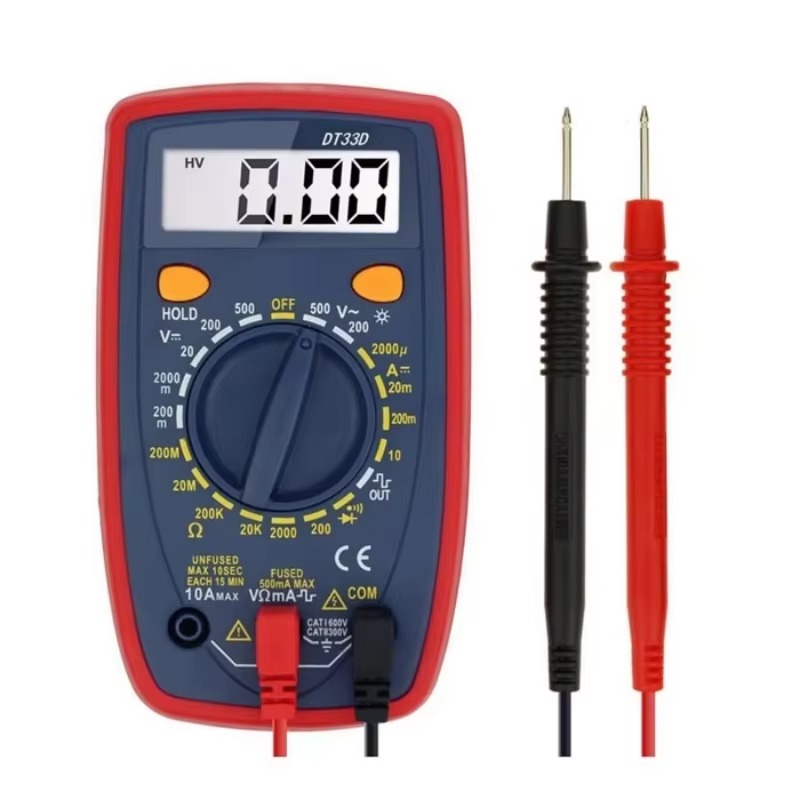 Multimeter Digital - Multimeter Digital LCD Clamp AC DC