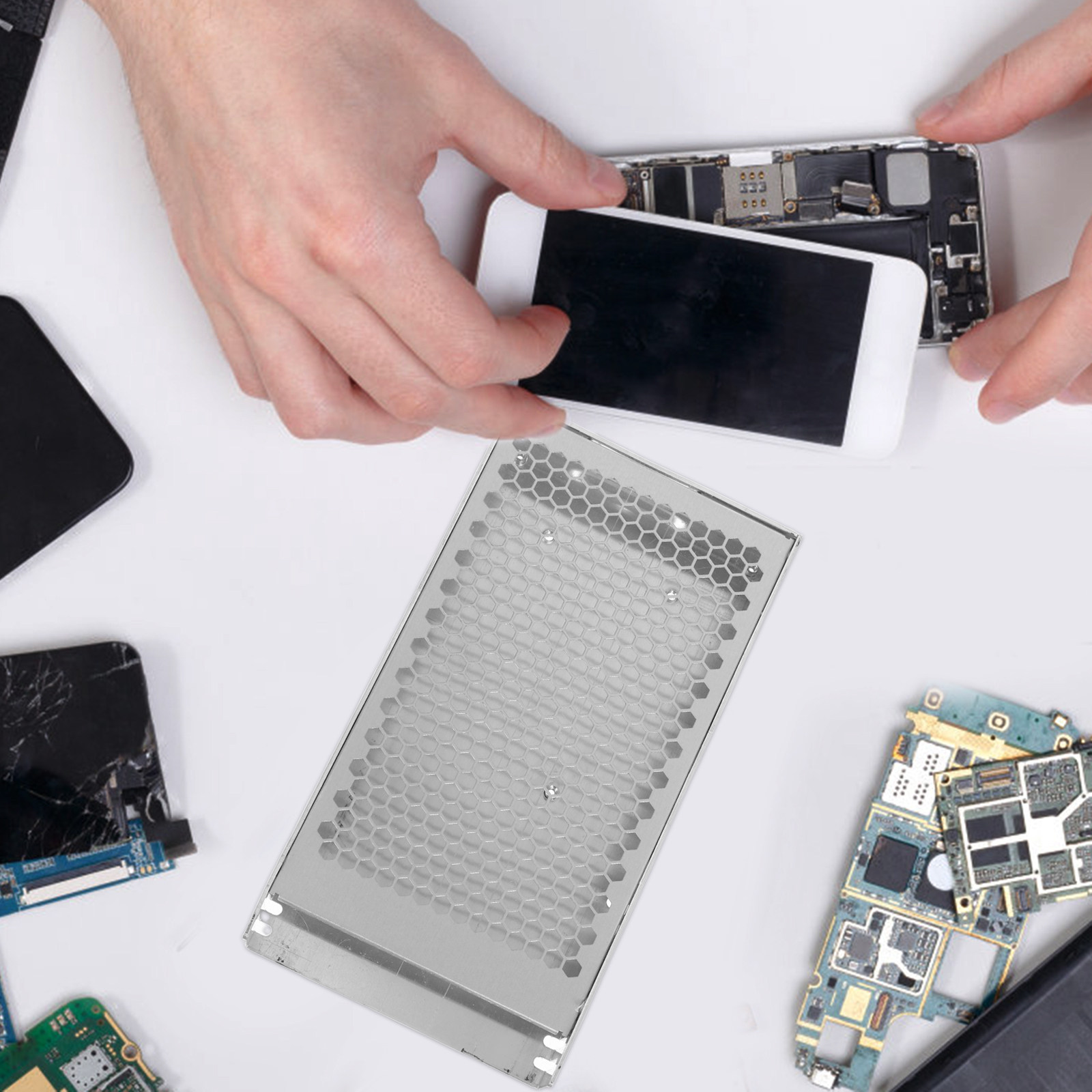 Diy Electronics Box - Kotak Aluminium untuk Switching Power Supply,