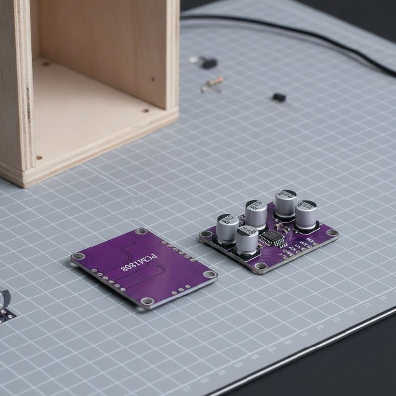 Diy Electronics Components Kit - Modul ADC Stereo PCM1808 24Bit BARU
