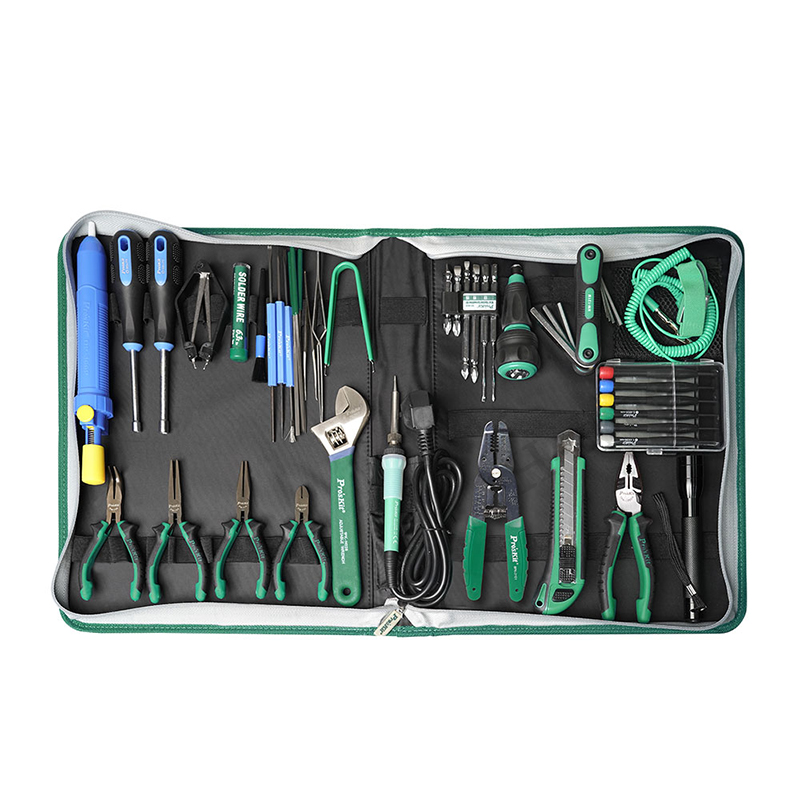 Diy Electronics Bench - 52Pcs Pro'sKit PK-2002H Kit Perbaikan Elektronik