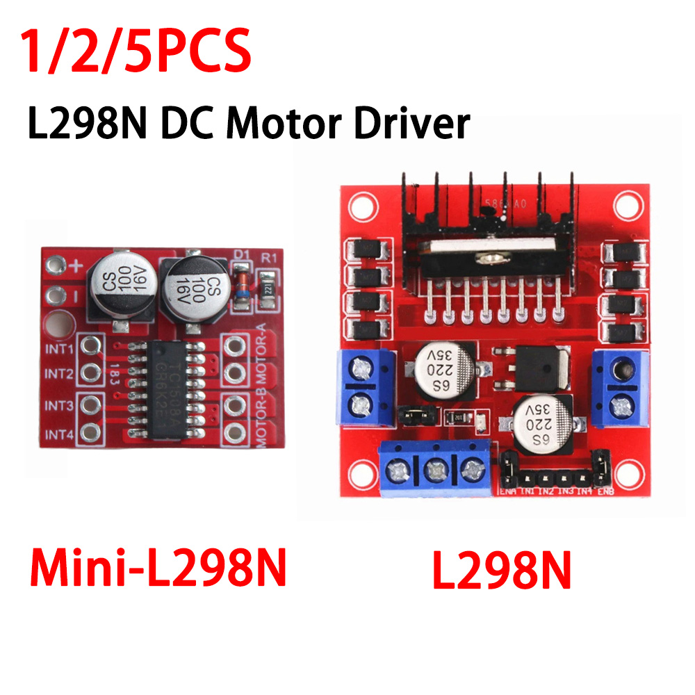 L298N Motor Driver - 1-5 Buah Modul Papan Driver L298N