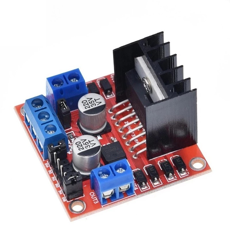 L298N Motor Driver - L298N Papan Pengontrol Driver Motor Stepper