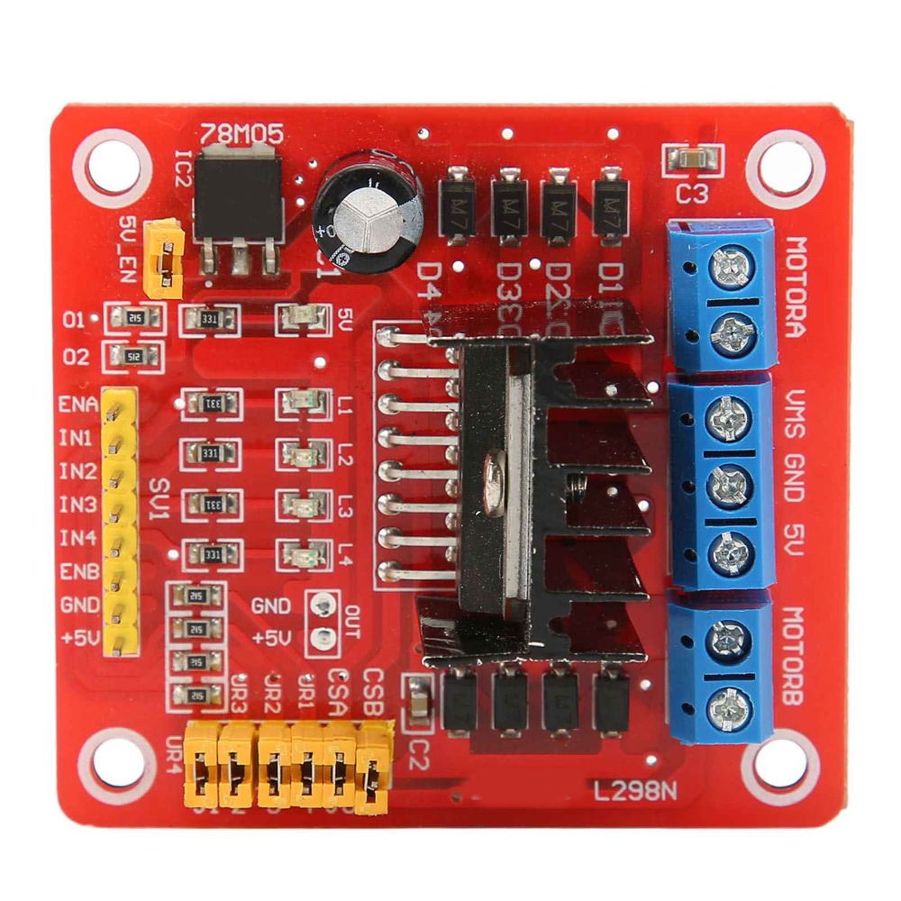 L298N Motor Driver - Modul Driver Motor Stepper L298N 5V-35V