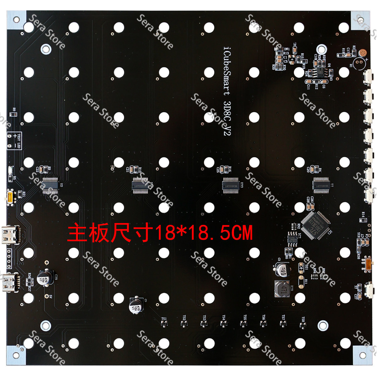Kit DIY Kubus Cahaya 8x8x8 Mod - Diy Electronics Components Kit ulasan dan harga