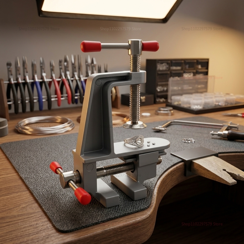 Penjepit Meja Mini Aluminium u - Diy Electronics Bench ulasan dan harga