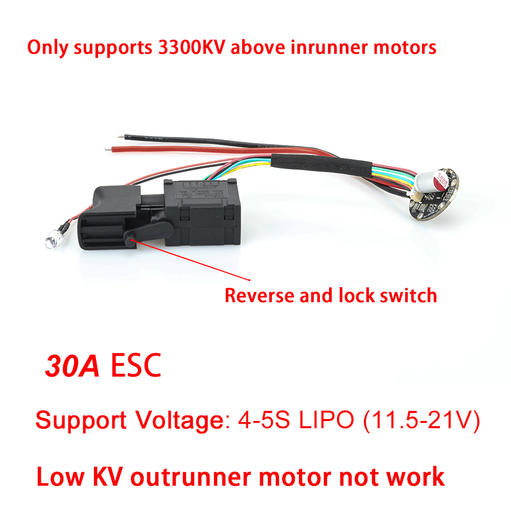 25A 30A Brushless ESC Jet Fan  - Diy Electronics Motor ulasan dan harga