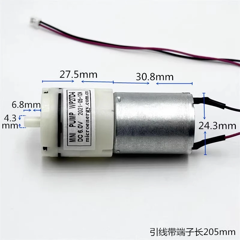 WP27D-6 DC 5V 6V Pompa Udara M - Diy Electronics Motor ulasan dan harga