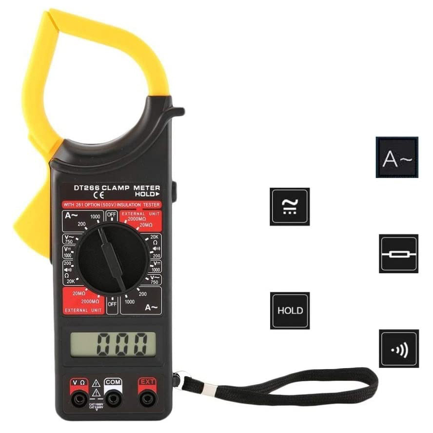 LCD 3 1/2 Digit dengan Nilai M - Multimeter Digital ulasan dan harga