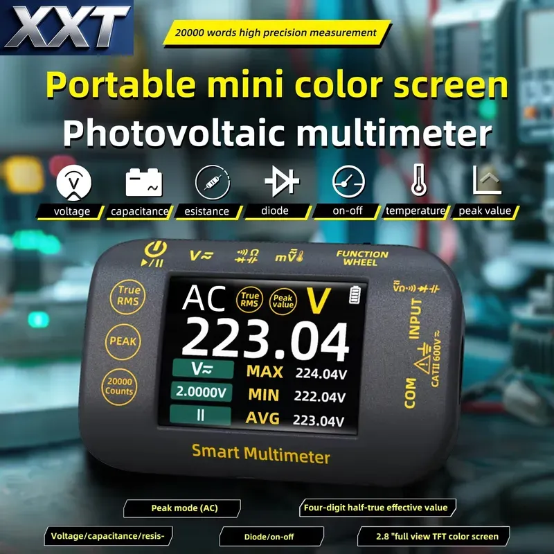 Multimeter Digital Profesional - Multimeter Digital ulasan dan harga