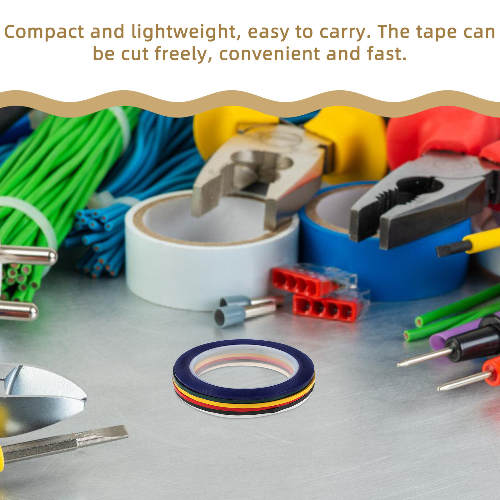 6 Rol Pita Isolasi PET Poliest - Diy For Electronics ulasan dan harga