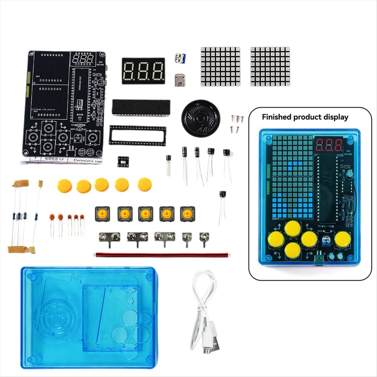 Kit Permainan Pixel DIY Superb - Diy Audio Electronics Projects ulasan dan harga