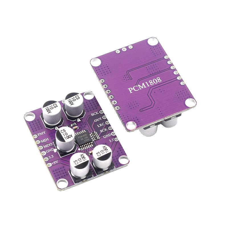 Modul ADC Stereo PCM1808 24Bit - Diy Electronics Components Kit ulasan dan harga
