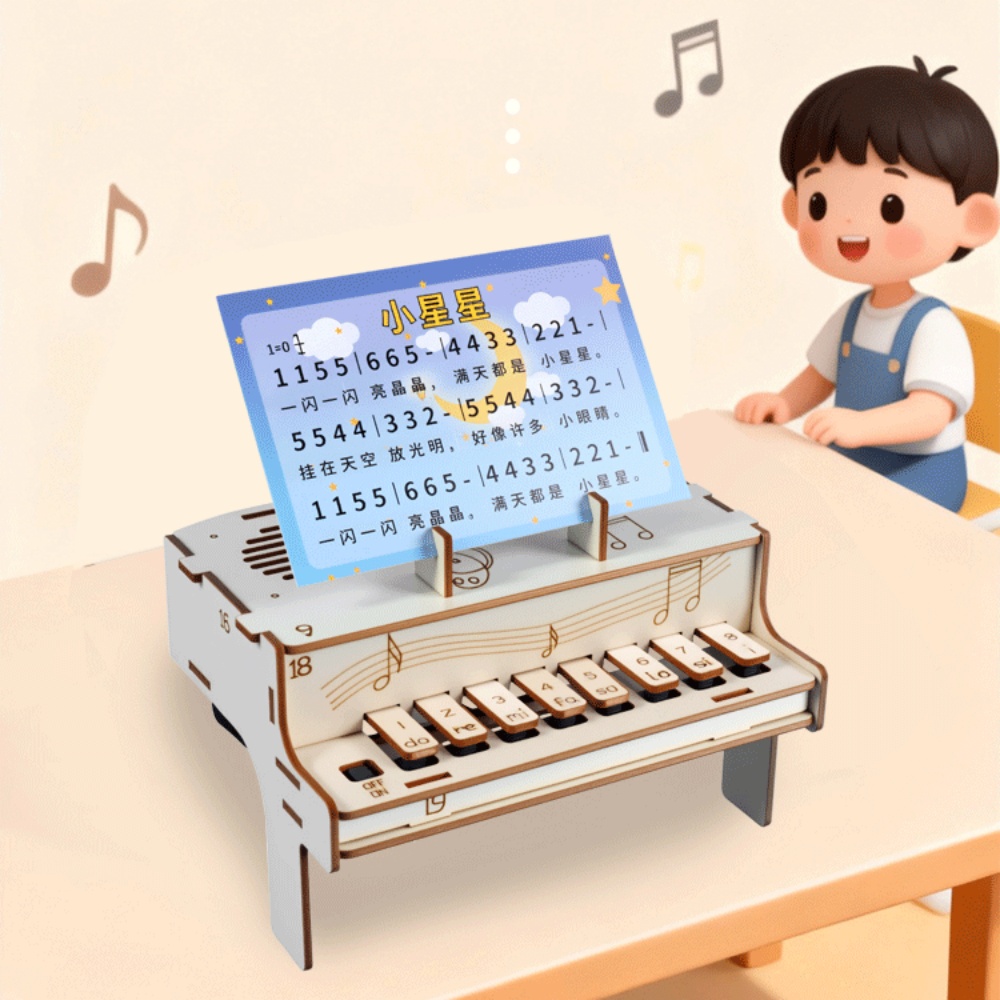 Kit Perakitan Model Piano Elek - Diy Electronics Components Kit ulasan dan harga