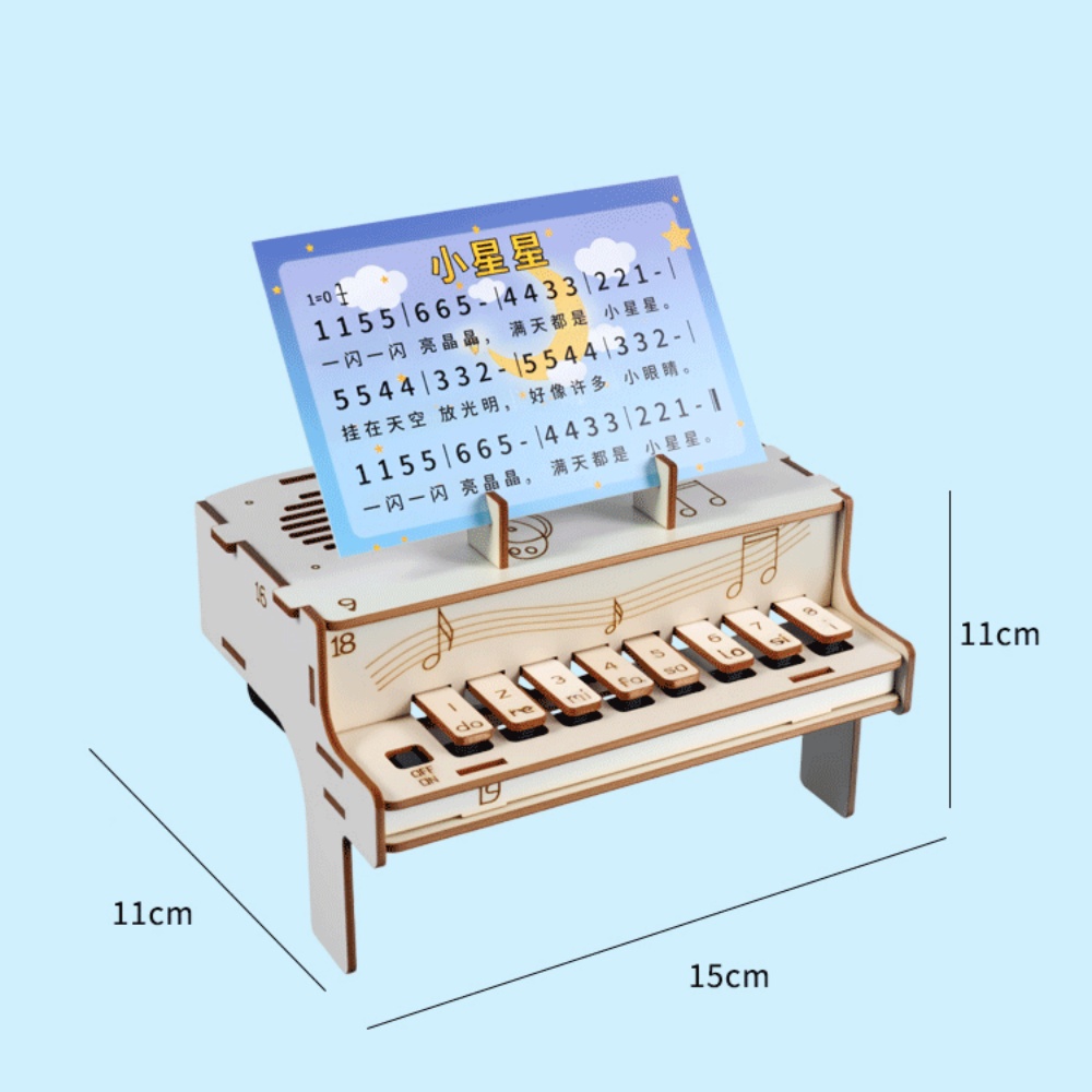 Kit Perakitan Model Piano Elek - Diy Electronics Components Kit ulasan dan harga