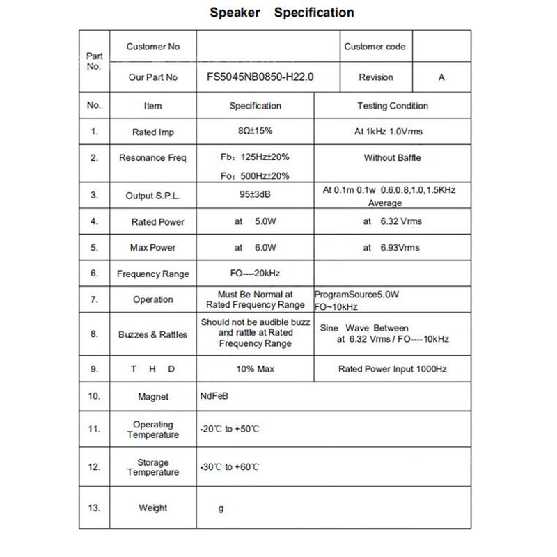 Speaker Tertutup Mono 5045 4R  - Diy Audio Electronics Projects ulasan dan harga