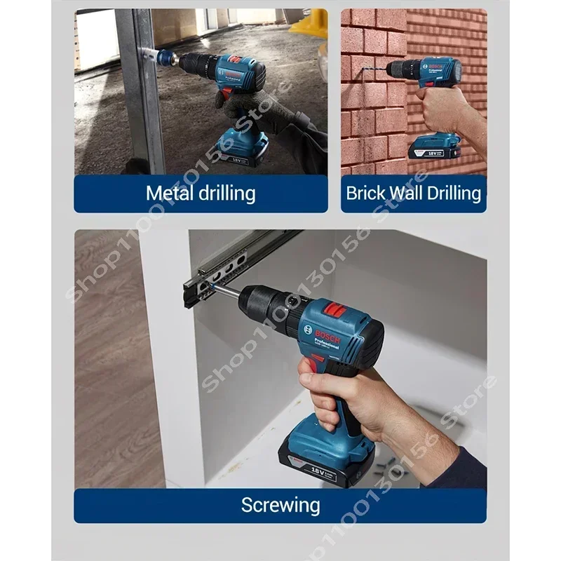 BOSCH GSB 185-LI Bor Impak Tan - Bosch Drill Gsb 18V ulasan dan harga