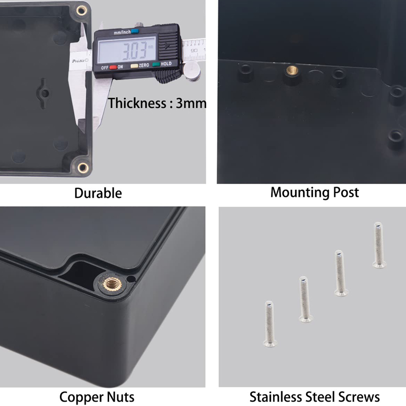 Kotak sambungan listrik plasti - Diy Projects With Electronics ulasan dan harga